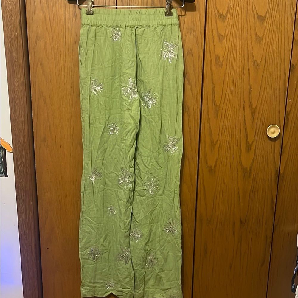 Reserved Green Floral Women's Swim Coverup Set - Picture 9 of 14